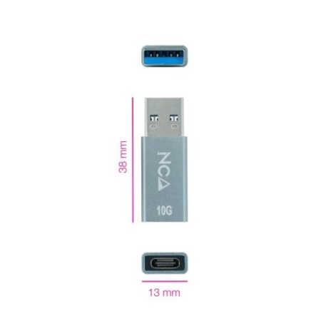 Nanocable Adaptador USB-A M...