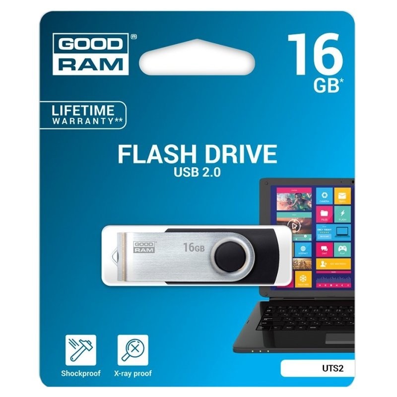 Goodram UTS2 Lápiz USB 16GB...