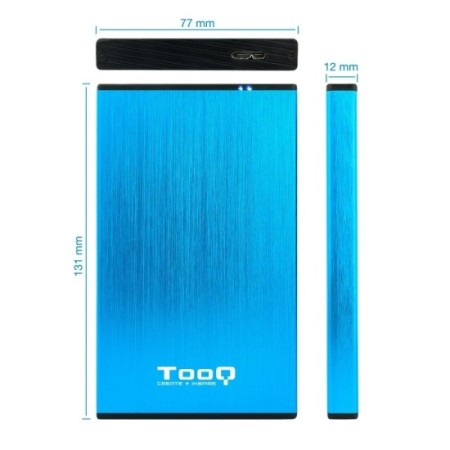 Tooq TQE-2527R Caja HDD...