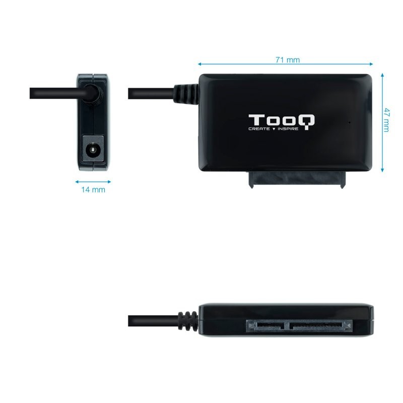Tooq Adaptador USB 3.0 para...
